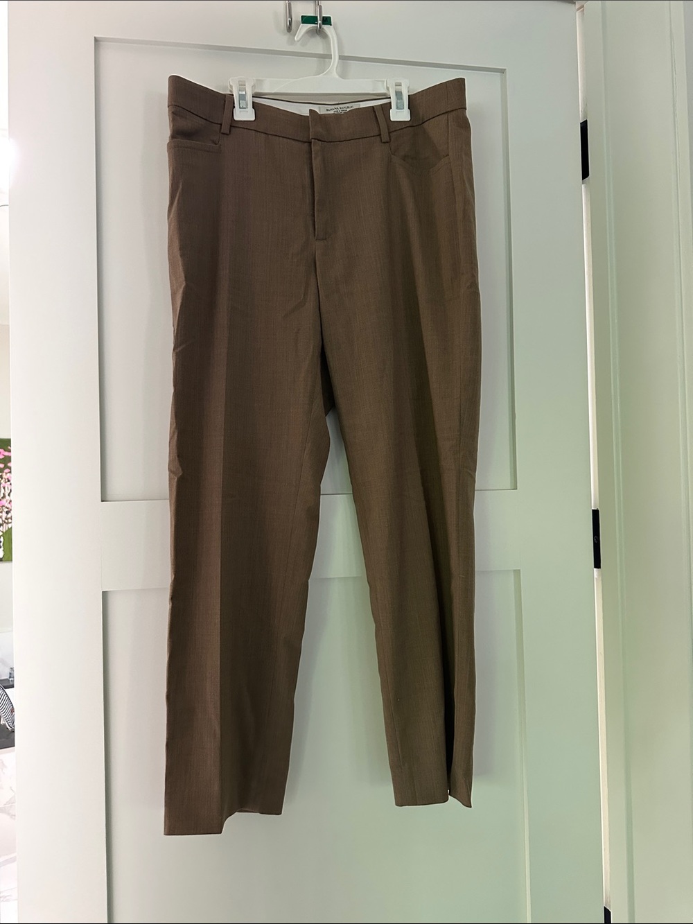 Banana Republic Straight-Leg Dress Pants